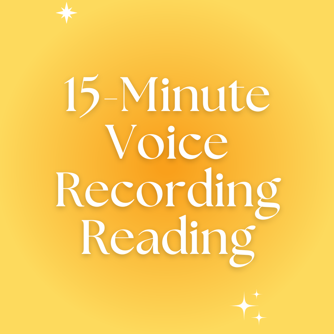 15-Minute Voice Recording Reading